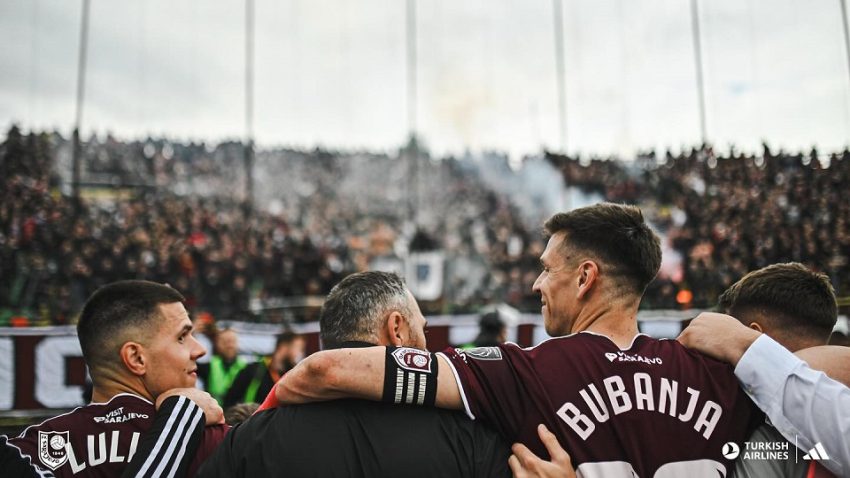 (VIDEO) Pogledajte fantastično slavlje i podršku Sarajevu