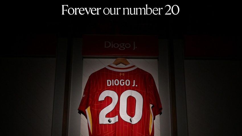 Liverpul prvi put u istoriji povukao dres iz upotrebe, u čast Dioga Žote