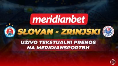(UŽIVO) Slovan – Zrinjski 4:0