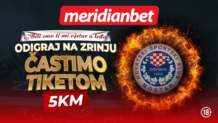 Igra Zrinja, a Meridian ti poklanja tiket od 5 KM