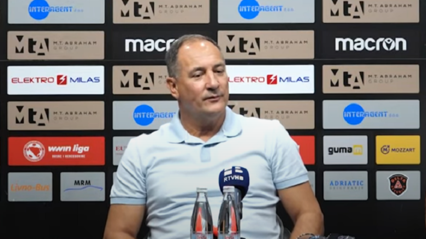 Igor Štimac: Pokušaćemo da iskoristimo slabosti Širokog Brijega