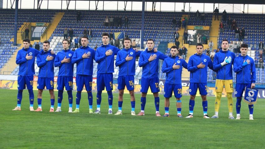 U-21 reprezentacija BiH bez ijednog šuta na gol na krilima Mladena Jurkasa stigla do boda protiv Holandije