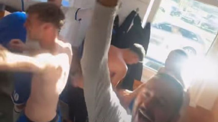 (VIDEO) Hit Sinana Sakića se orio svlačionicom Viteza nakon trijumfa protiv Radnika