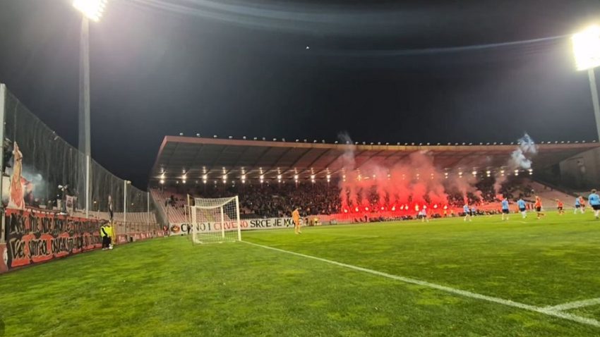 (VIDEO) Robijaši napravili spektakularnu atmosferu na Bilinom polju