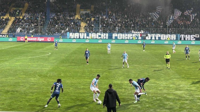 Mreže miruju na Grbavici, muk na tribinama zbog povrede Šošića