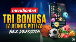 MERIDIAN DOBRODOŠLICA: Tri bonusa da osjetiš razliku!