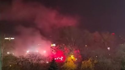 (VIDEO) BH Fanatikosi ‘zapalili’ grad tokom utakmice