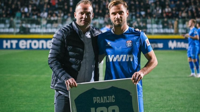 Ivan Pranjić upisao 100. nastup za Široki Brijeg, rekorder je dobro poznato ime