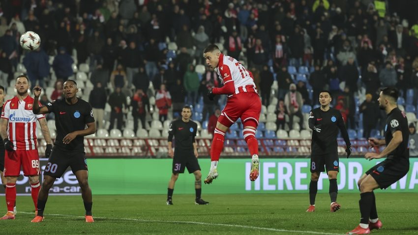 Crvena zvezda sa igračem manje savladala FCSB u Ligi Evrope