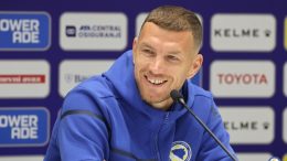 (FOTO) Edin Džeko se javio jutro pred duel sa Rumunima i dodatno podgrijao atmosferu kod navijača