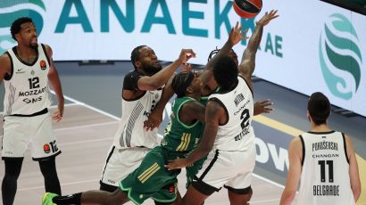 Partizan se ugasio u drugom poluvremenu, Panatinaikos lako do pobjede