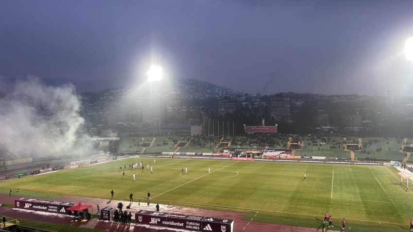 Bez golova u prvom poluvremenu na Koševu