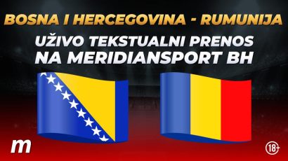 (UŽIVO) Bosna i Hercegovina - Rumunija 3:1