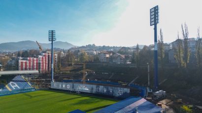 (FOTO) Dobre vijesti za navijače Željezničara: Obezbijeđena sredstva za južnu tribinu stadiona Grbavica