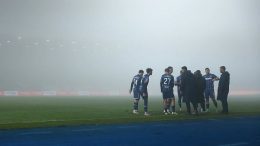 Prekinut meč na Grbavici: Magla jača od Željezničara i Širokog Brijega