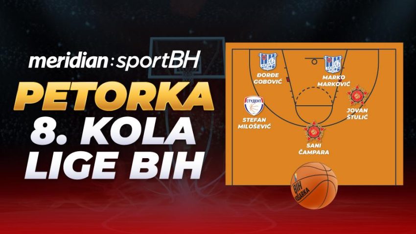 MeridianSportBH petorka 8. kola Lige BiH