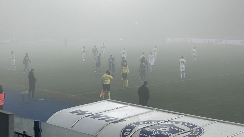 (VIDEO) Bez nastavka meča na Grbavici: Prekinut meč Željezničar - Široki Brijeg
