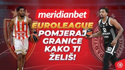Crvena zvezda Meridianbet protiv Efesa za povratak na pobjedničke staze: Meridian nudi najveću ponudu 