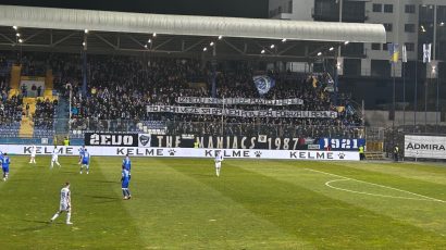 (FOTO) Manijaci pružili podršku svojim ljubimcima, pa poslali oštru poruku za Sokolove