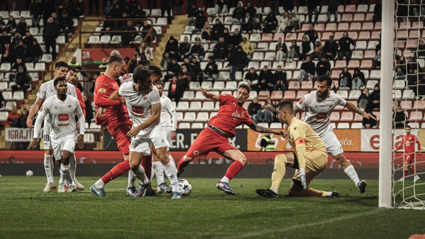 Peti put u nizu Velež i Borac remizirali u Mostaru