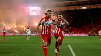 (VIDEO) Ružne scene sa Marakane: Grobari zapalili tribinu