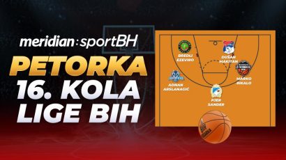 MeridianSportBH petorka 16. kola Lige BiH