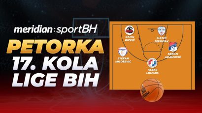 MeridianSportBH petorka 17. kola Lige BiH