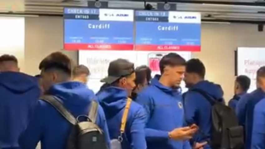 (VIDEO) Zmajevi raširili krila prema Kardifu: Reprezentativci BiH otputovali u Vels