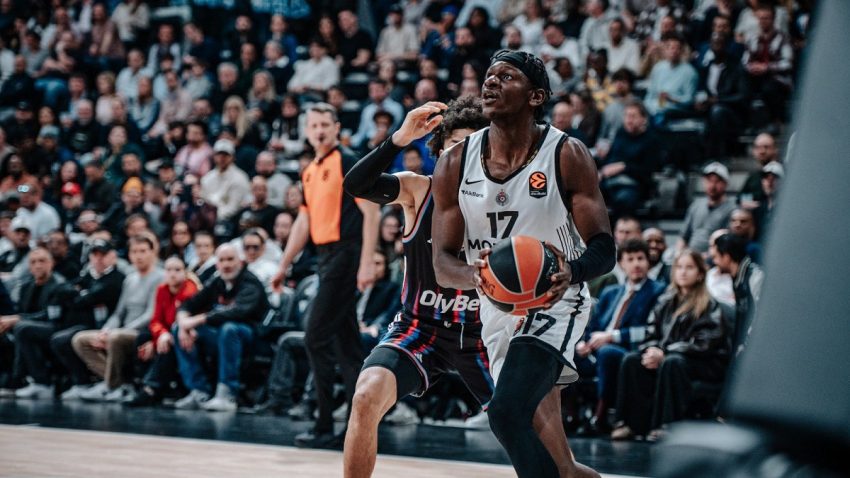 Partizan stigao do treće vezane pobjede u Evroligi: Crno-bijeli pokorili Pariz