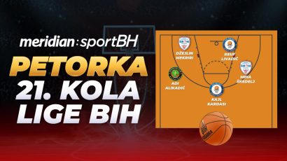 MeridianSportBH petorka 21. kola Lige BiH