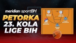 MeridianSportBH petorka 23. kola Lige BiH