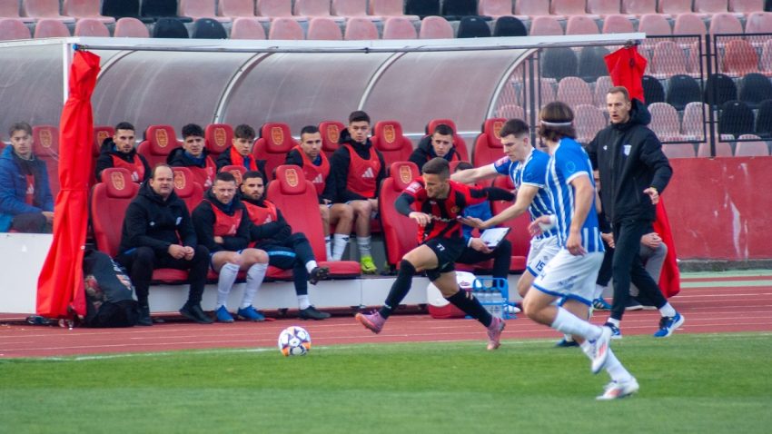 (VIDEO) Sve je prštalo na Tušnju: Pogledajte kako je Radnik srušio Slobodu u Tuzli
