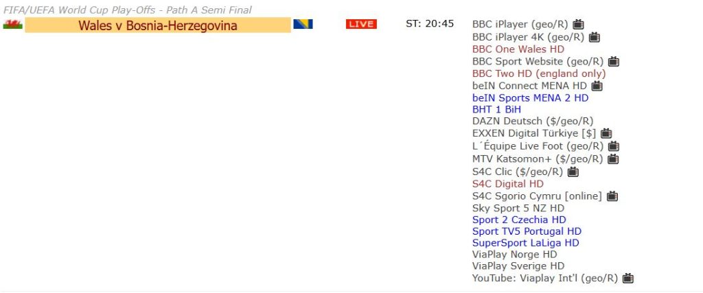 Vels BiH gdje gledati prenos watch live