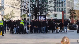 (VIDEO) Incident u Kardifu: Navijač Velsa se zaletio na BH Fanatikose, reagovala i policija