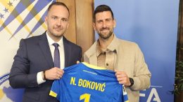 (FOTO) Vico Zeljković uručio poklone Novaku Đokoviću