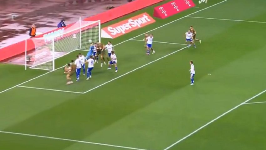 (VIDEO) Bivši fudbaler Sarajeva zakucao loptu glavom u mrežu za pobjedu na Poljudu