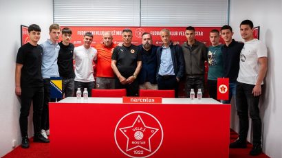Velež potpisao ugovore s osam mladih fudbalera