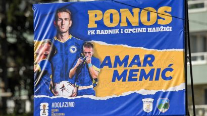 (FOTO) Na mjestu gdje je sve počelo: Amar Memić dobio bilbord uz posebnu poruku