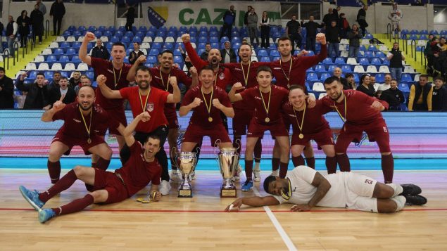 Futsal spektakl u Cazinu: GFC Sarajevo novi osvajač Kupa