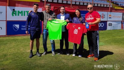 (FOTO) Velež ugostio predstavnike bivšeg šampiona Španije