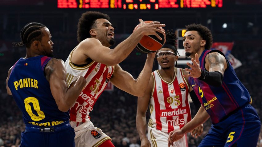 Zvezda Meridianbet porazom u Barseloni završila evropsku sezonu