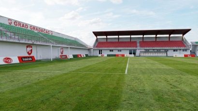 (FOTO) Federalni niželigaš kreće u ozbiljan infrastrukturni projekat: Gradi se stadion po FIFA standardima