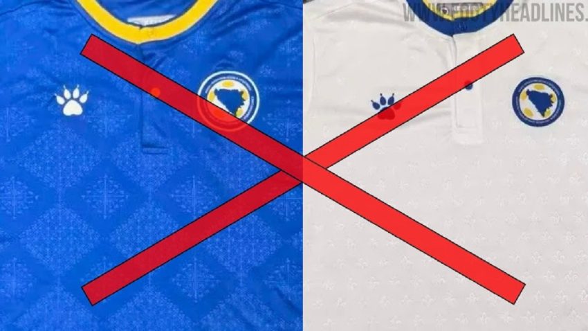 (FOTO) Novi dres reprezentacije BiH ugledao svjetlost dana, pa se dogodio veliki preokret