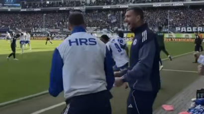 (VIDEO) Muslić, Džeko i Katić znali su kako da proslave najvažniju pobjedu Šalkea u sezoni