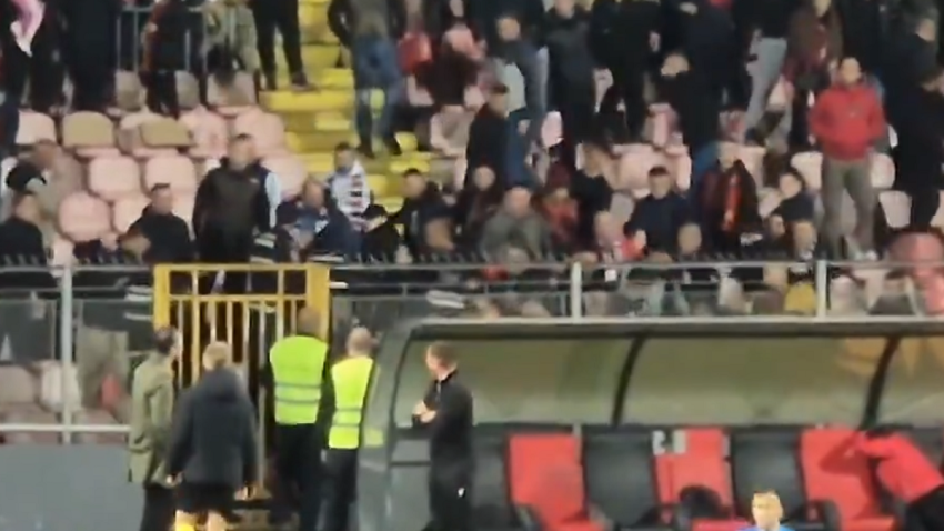 (VIDEO) Scene koje ne želimo da gledamo na bh. terenima: Sukob navijača i zaštitara na Bilinom polju?