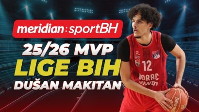 Dušan Makitan MeridianSportBH MVP Lige BiH za sezonu 2025/2026
