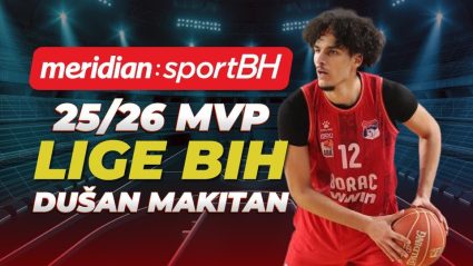 Dušan Makitan MeridianSportBH MVP Lige BiH za sezonu 2025/2026