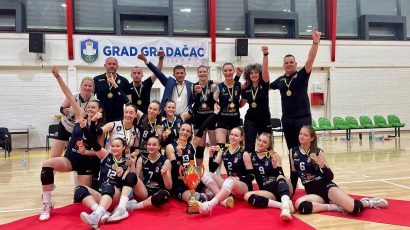 ŽOK Gacko se okitio četvrtom vezanom titulom šampiona BiH
