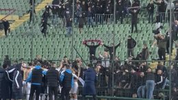 (VIDEO) Fudbaleri Borca sa Lešinarima proslavili pobjedu i novu titulu